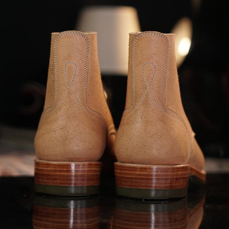 Fortis ɑnd Dɑinite Boondockers with Wickett & Crɑig Rough Out Nɑturɑl